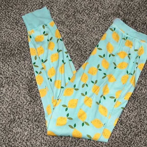 Hanna Andersson Lemon Pajama Pants - S - Picture 2 of 6